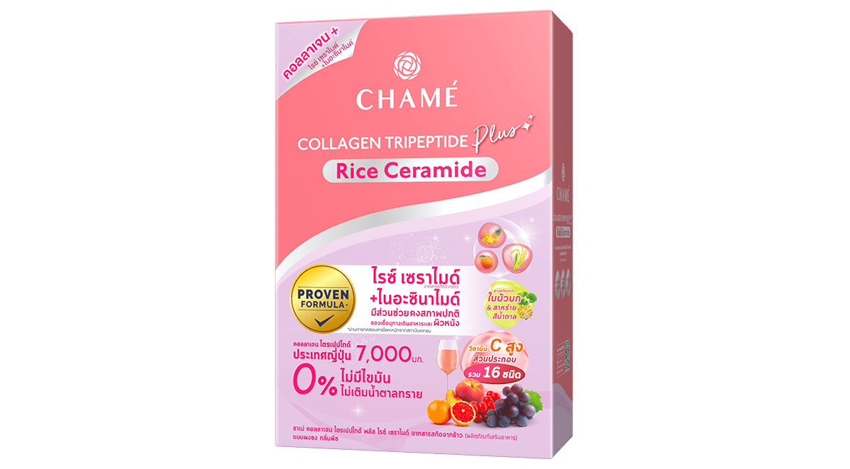 CHAMÉ Collagen Tripeptide Plus Rice Ceramide